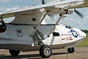 PBY Catalina close-up engine run