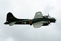 Top view fly-by of the B-17G Flying Fortress