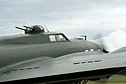 B-17G Flying Fortress last checks before run-up