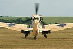 Buch�n on the historical grass airstrip of Duxford