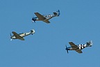 Buch�n joined by the two Mustangs