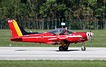 Red Devils SF-260M landing roll