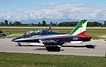 Frecce Tricolori #9 departing the flightline