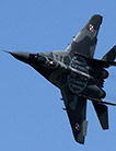 Polish Air Force MiG-29 Fulcrum solo display