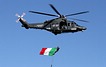 HH-139 flying the Italian flag