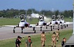 Patrouille Suisse taxi to runway