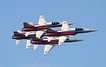 Patrouille Suisse fourship display