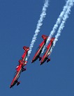 RJ Falcons formation display