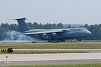 C-5B Galaxy touchdown