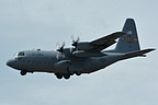 C-130 Hercules arriving for the static display