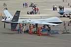 MQ-9 Reaper getting its load-out for the show