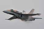 RCAF CF-18 Hornet Demo high-speed pass