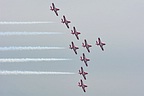 Canadian Snowbirds formation flight