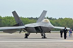 F-22 Raptor Demo Teampre-flight checks