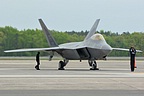 F-22 Raptor Demo Team chocks away