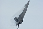 F-22 Raptor high angle-of-attack 