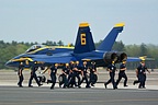 USN Blue Angels ground crew