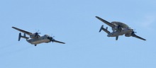 USN E-2C Hawkeye & C-2A Greyhound