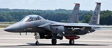 USAF 414th FG F-15E Strike Eagle from Seymour-Johnson