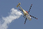 HAL Dhruv helicopter of the 'Sarang' display team