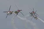 Indian Air Force team 'Sarang' in action