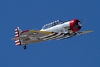 T-6 Texan classic trainer with victory stripes