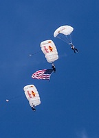 Red Bull Air Force jump team