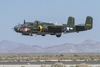 B-25J 'Executive Sweet' taking off for its flying display