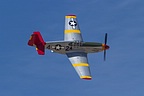 P-51C Mustang 'Tuskegee Airmen' display