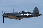 F4U Corsair pass