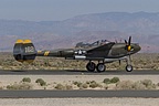 Arriving together with the Mustang was the P-38J Lightning of the Planes of Fame Museum