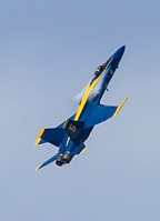 Blue Angels solo steep climb