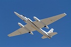 NASA ER-2 overhead showing the windows of its camera/sensor suite