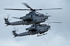 AH-1Z Super Cobra attack helicopters