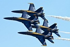 Saturday's Blue Angels main formation had #1,#2,#3 and #4