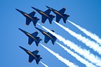 On Saturday, the Blue Angels only used the single-seaters