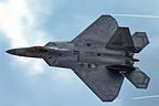 USAF F-22A Raptor topside view