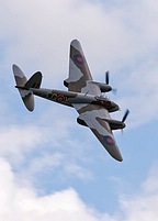 Mosquito FB.26 KA114 tearing up the sky