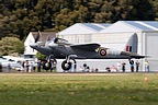 Mosquito FB.26 KA114 taking off from Ardmore Airport