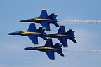 Blue Angels diamond formation