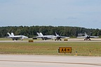 Fleet demo Super Hornets ready for take-off