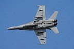 F/A-18C Hornet, note the ATFLIR pod