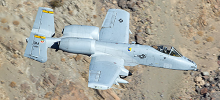 Rainbow Canyon USAF 355 FW A-10C Thunderbolt II