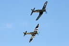 Spitfire MK959 with FG-1D Corsair