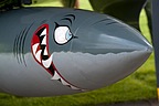 Shark fuel pod on the AD-4N