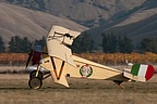 Nieuport 11 Bb with Lewis gun atop upper wing