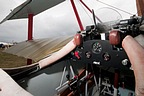 Fokker Dr.I cockpit