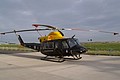 Bell Griffin HT.1, ZJ235, from 60 Squadron which is part of the Defence Helicopter Flying School seen in the static display.