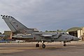 Panavia Tornado F.3, GI/ZE257, in the markings of resident 43 (Fighter) Squadron was one of several local F.3 n the static display.