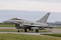 Solo display Eurofighter Typhoon F.2, DA/ZJ931, from 11 (Fighter) Squadron arrives on Friday.